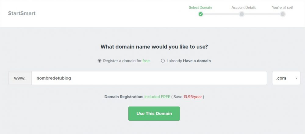 FastComet - tutorial contratar dominio