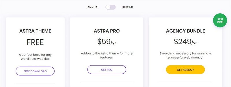 astra pro precio anual