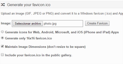 añadir favicon en wordpress