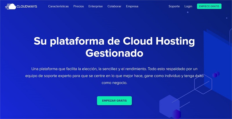 Cloud Hosting Gestionado Cloudways