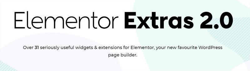 Elementor Extras 2.0 addon for Elementor