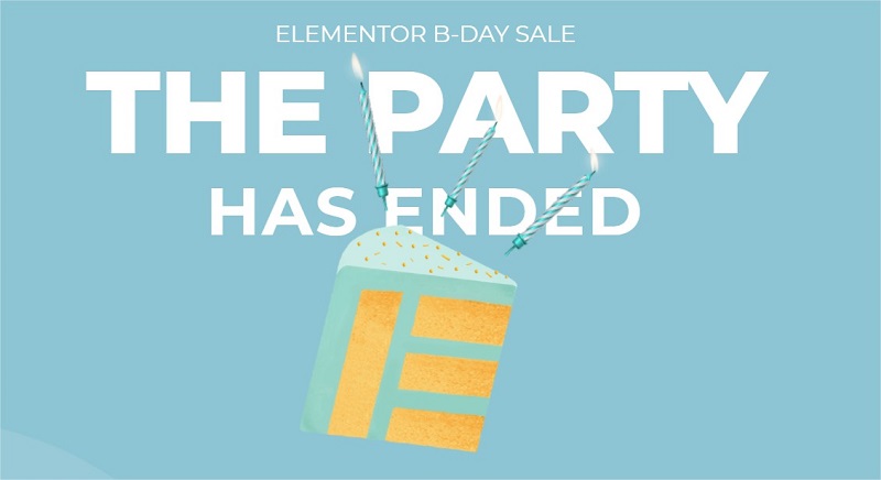 Elementor Pro Birthday discount