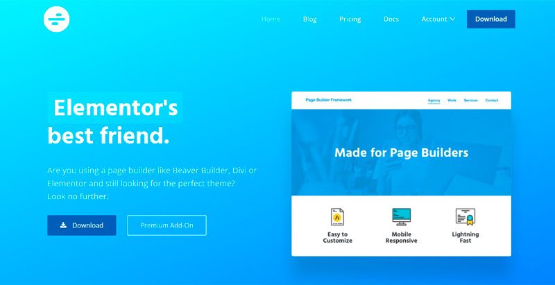 Page-Builder-Framework-theme