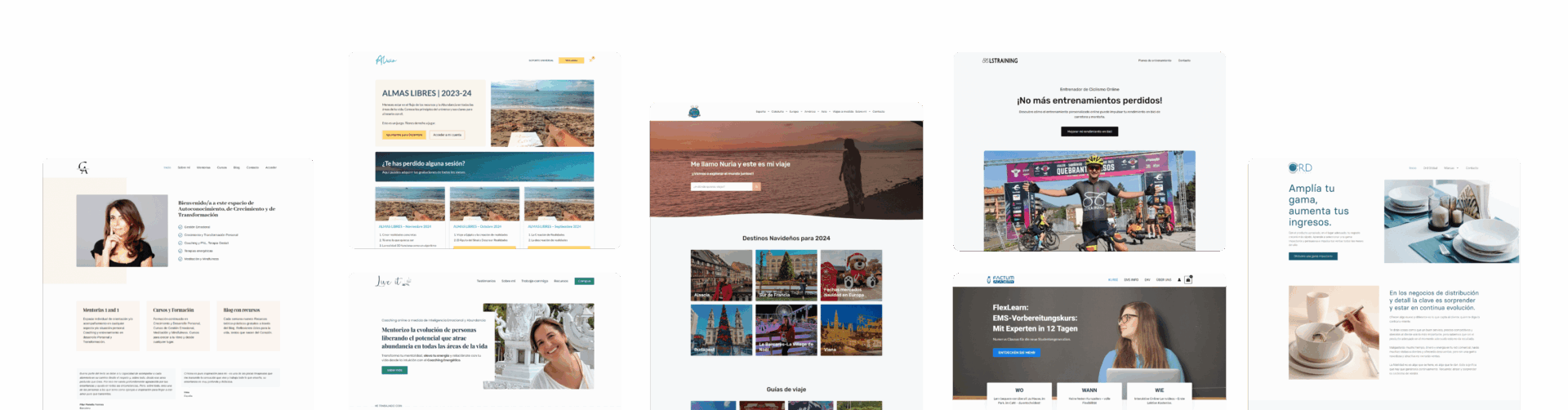 Muestra de proyectos web de Sergio