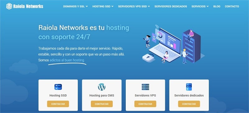 Raiola Networks hosting-