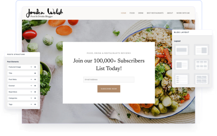 blog layouts