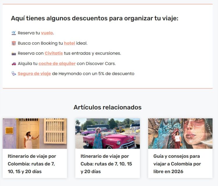 bloque de enlaces de afiliado con enlaces personalizados