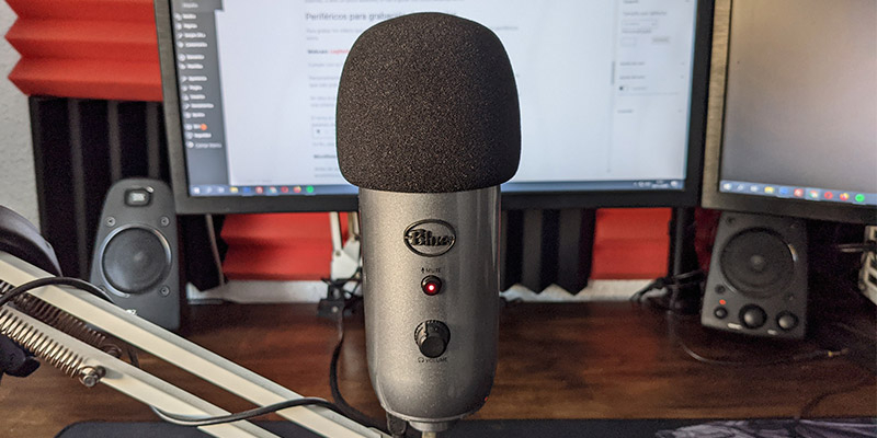 Micrófono: Blue Yeti