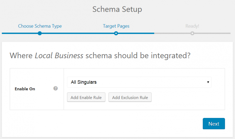 configuracion wp schema pro paso 2