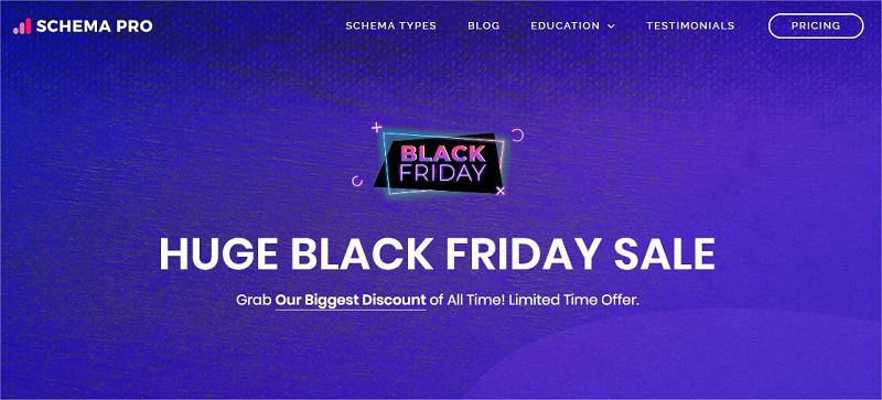 descuento Schema Pro black friday