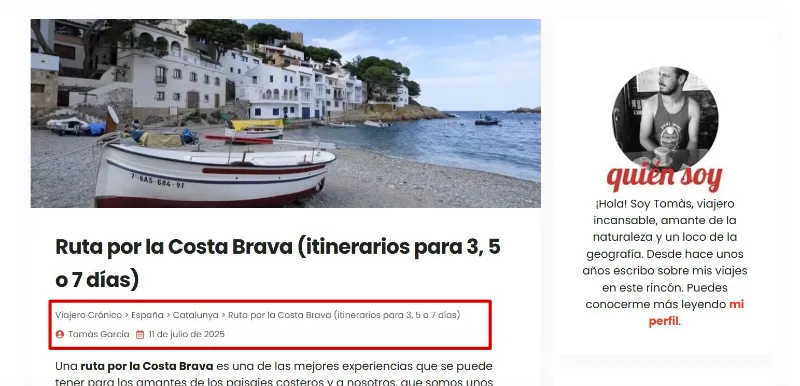 migas de pan cronico viajero
