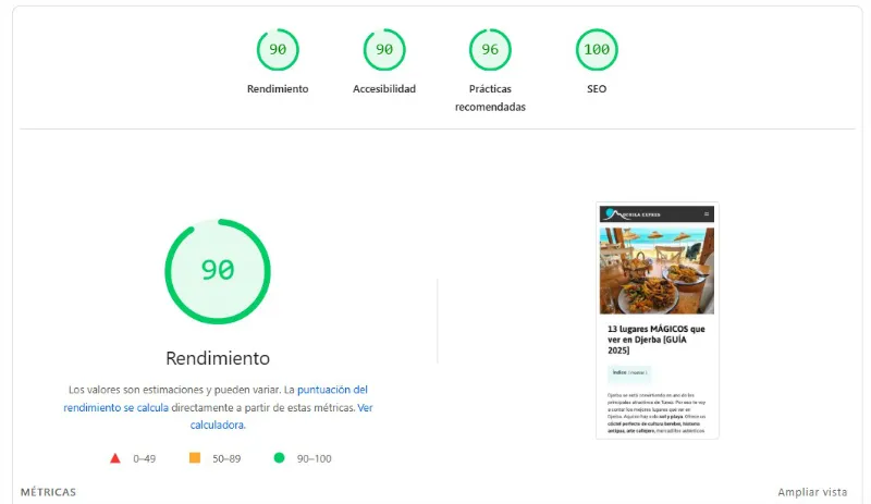 mochillaexpress pagespeed