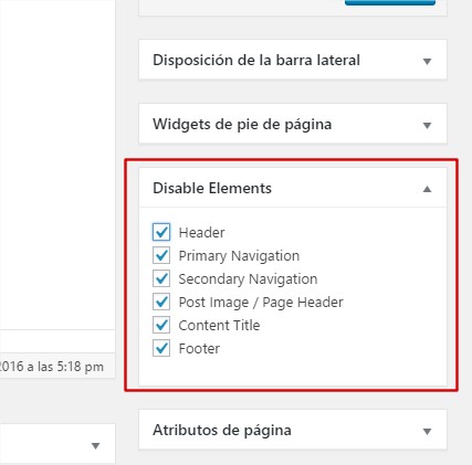 ocultar-elementos-con-generatepress