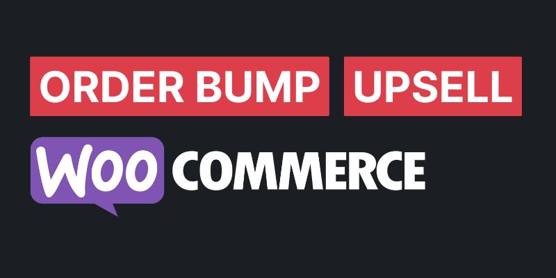 order bump upsell woocommerce