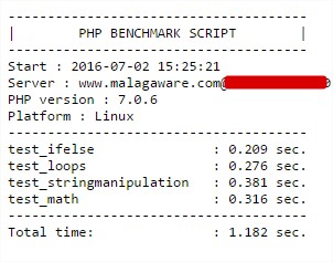 php 7 benchmark script loading.es