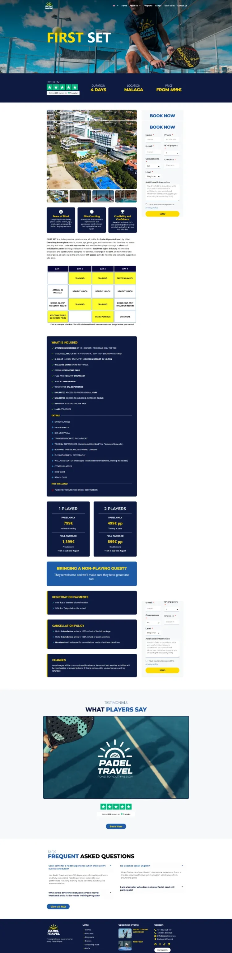 screencapture padeltravel