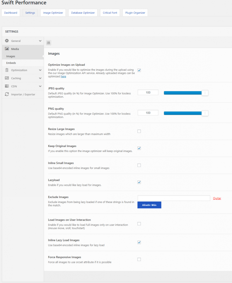 swift performance optimizacion imagenes