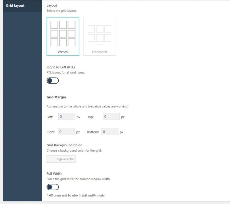 Plugin the grid review layout2